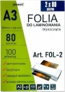 Folia do laminowania A3 100szt