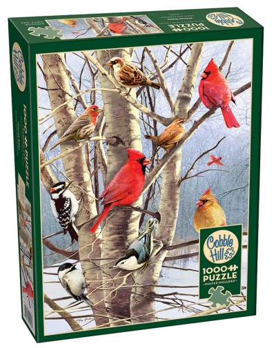 <img src='https://webimage.pl/pics/484/2/d625012402484.jpg' style='height:440px' /> Puzzle 1000 Zimowe ptaki 113558