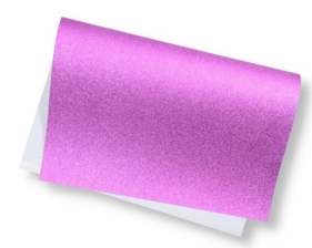 Brystol brokatowy 200g 40x60cm purpurowy 5ark