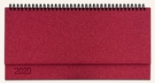 Kalendarz Manager Lux 2020 bordo eco