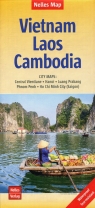 Wietnam Laos Kambodża Mapa 1:1,500 000