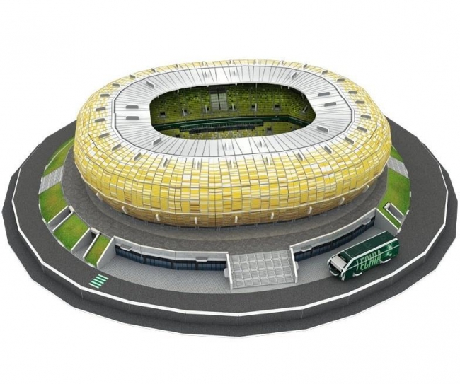 Model Stadion Lechia Gdańsk