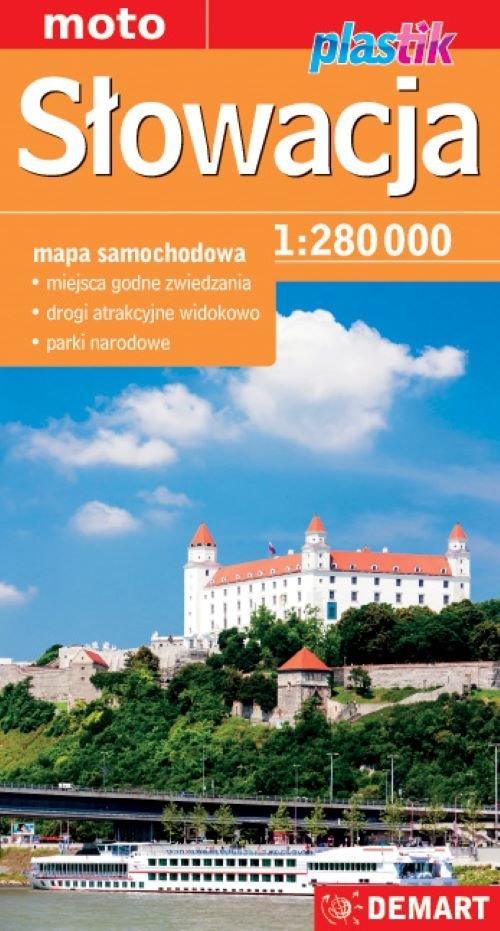 Słowacja mapa samochodowa 1:280 000