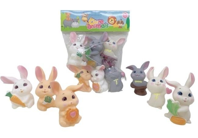 Zestaw piszczących królików