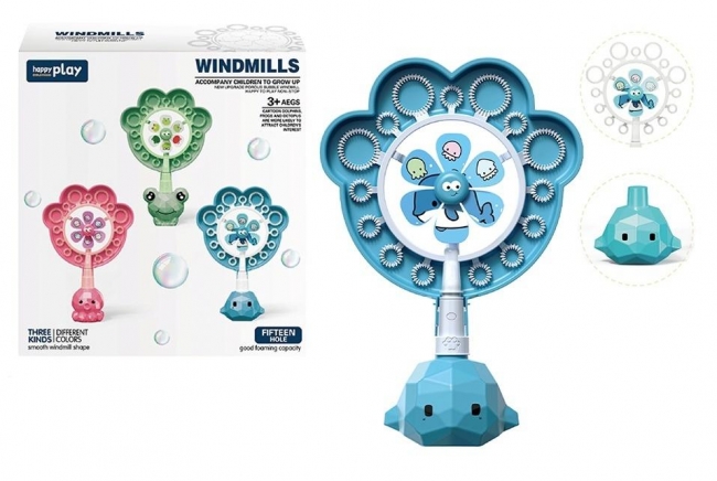 Różdżka do baniek mydlanych niebieska