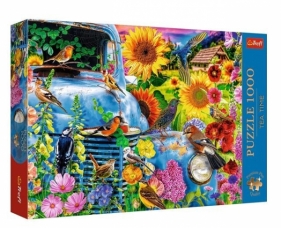 Puzzle 1000 elementów Premium Plus Quality Wiejska Sielanka: Śpiewające ptaki (10848)