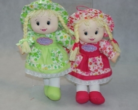 Lalka Anulka 30 cm, śpiewa piosenkę, 2 wzory (074948)