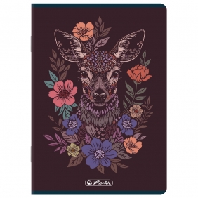 Zeszyt Herlitz Premium Florimals A5/32k linia z marginesem, 1 szt