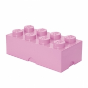 LEGO, Pojemnik klocek Brick 8 - Jasnoróżowy (40041738)