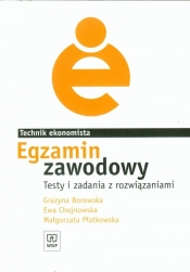 Egzamin zawodowy Technik ekonomista Testy i zadania z rozwiązaniami
