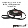 Wstążka ozdobna H022 kol.1039 satyna 6mmx25