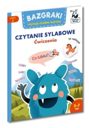 Bazgraki czytają trudne wyrazy Czytanie sylab Ćwicz Kapitan - Zuzanna Osuchowska