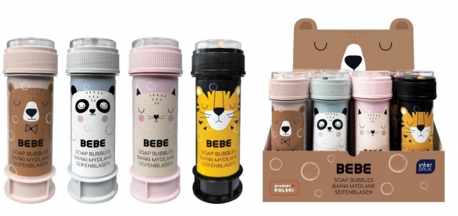 Bańki mydlane 60ml Bebe Friends (12szt)