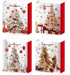 Torebka prezentowa S Boże Narodzenie MIX