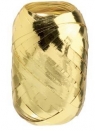 Wstążka kłębuszek 20m/5mm - metaliczna złota