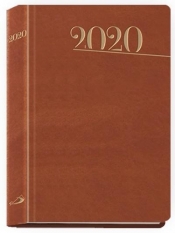 Terminarz 2020 B7 Standard brązowy