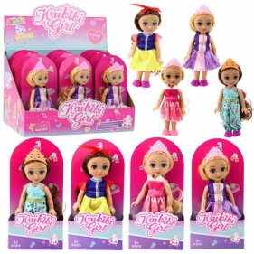 Mini laleczka księżniczka z akcesoriami 17cm MIX