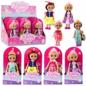 Mini laleczka księżniczka z akcesoriami 17cm MIX