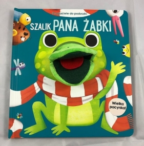 Przyjaciele do poduszki Szalik pana żabki