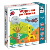 Wyprawa po słówka. Angielski dla dzieci. Gra edukacyjna 3-8 lat - Jakubowska Barbara