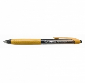 Długopis Performer+ X-Fine czarny/pomar. (10szt)