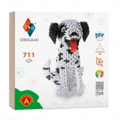 Origami 3D - Dalmatyńczyk/Dalmatian - zestaw kreatywny