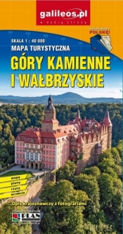 Mapa tur. - Góry Kamienne i Wałbrzyskie - Opracowanie zbiorowe