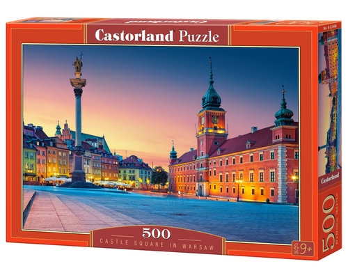 Puzzle Castle Square in Warsaw 500 elementów