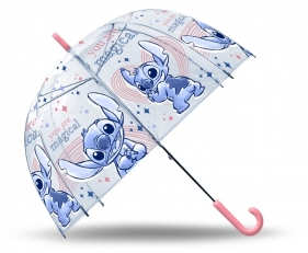 Parasolka przezroczysta automatyczna 48cm Stitch