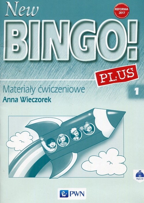 New Bingo! 1 Plus Reforma 2017 Materiały ćwiczeniowe z płytą CD