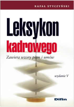 Leksykon kadrowego - Styczyński Rafał