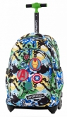 Coolpack - Disney - Jack - Plecak na kółkach - Avengers Badges (B53308)