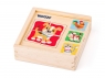  Minipuzzle „Zwierzątka” w drewnianym pudełku 930482+