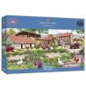 Gibsons, Puzzle 636: Panorama - Ferma kaczek (G4048) Richard Macneil