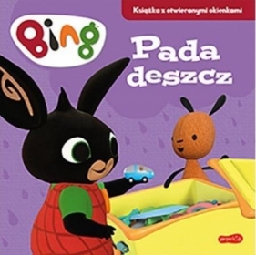 Bing. Pada deszcz. Książka z otwieranymi okienkami - Stella Gurney