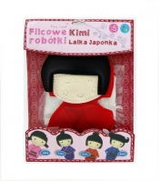 Filcowe robótki Lalka Japonka czerowna Kimi (FCD108)