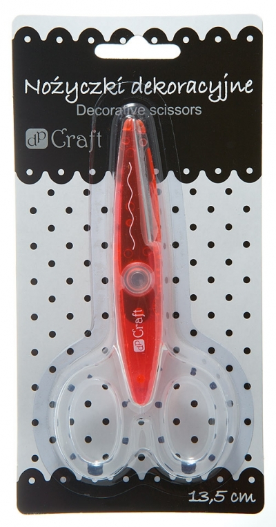 Nożyczki dekoracyjne 13,5cm BPZ-DP CRAFT