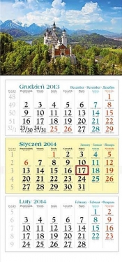 Kalendarz 2014 Zamek - <br />