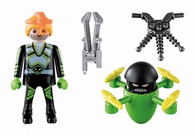 Playmobil Special Plus: Agent z dronem (70248)