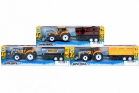 Traktor plastikowy z akcesoriami