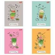 Zeszyt A5/32k trzy linie Matcha Mood, 1 szt