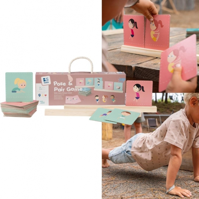 Zgadnij pozę, naśladuj ruch grupowa