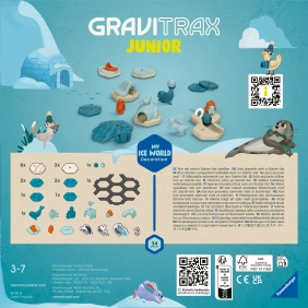Gravitrax - Junior - Zestaw Uzupełniający - Lodowa Przygoda (23748)