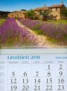 Kalendarz 2012 KT08 Lawenda trójdzielny