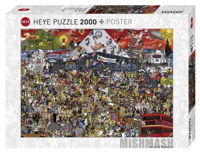 Heye Puzzle 2000 el. Historia muzyki (29848)