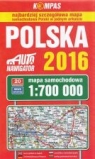 Polska Mapa Samochodowa 1:700 000 Kompas