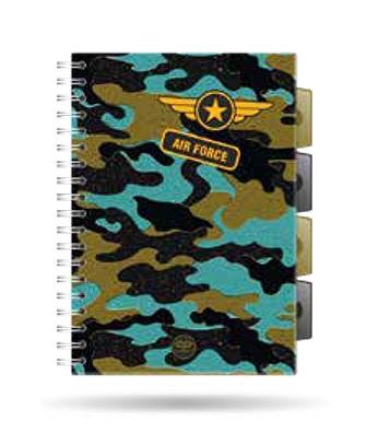 Coolpack, Kołobrulion Project Book B5 - Air Force (29487CP)