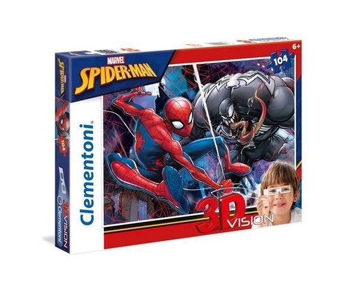 Puzzle 3D Vision Spider-Man 104 (20148)