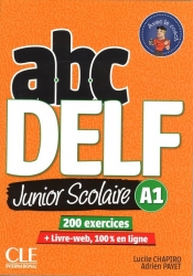 ABC DELF A1 junior scolaire książka + DVD + zawartość online - Lucile Chapiro, Adrien Payet