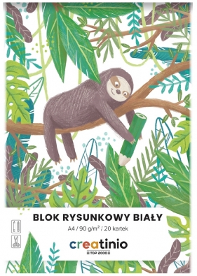 Blok rysunkowy A4/20k biały - Creatinio, 1 szt. (400176663)